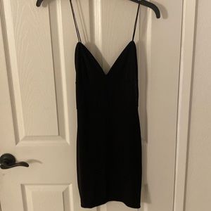 Little black mini dress. Stretch material great condition